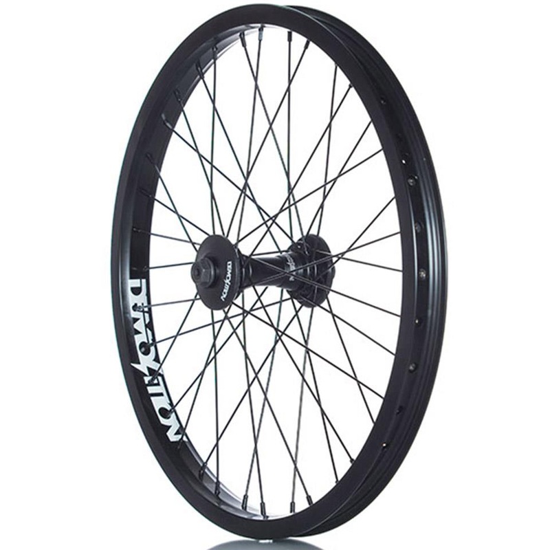 Demolition Team Front Wheel Black