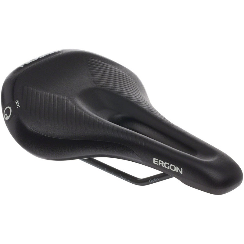 Ergon SM E Mountain Sport Saddle – Chromoly Stealth Women’s Medium/Large