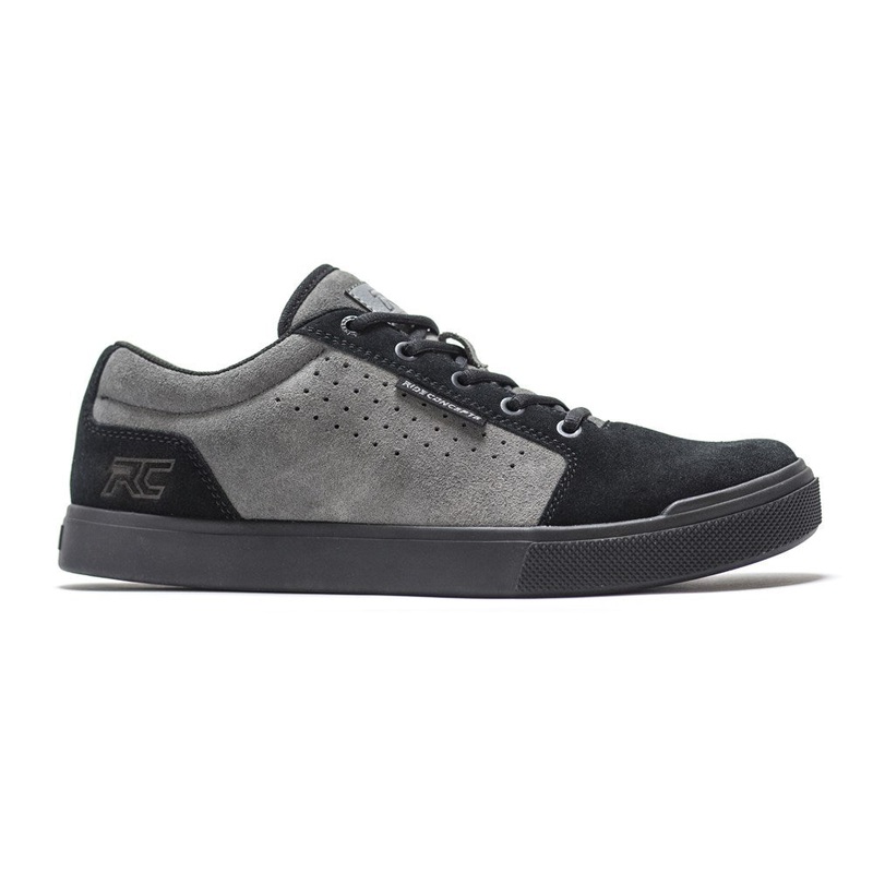 Ride Concepts Vice Flat Shoes – US 13.0 – Charcoal Black
