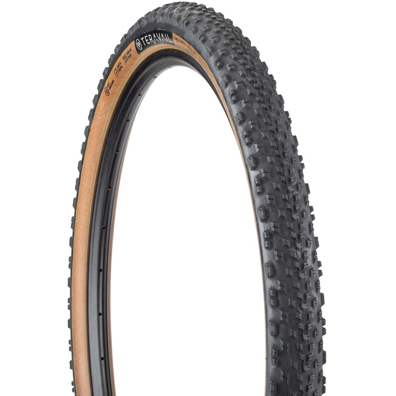 Teravail Rutland Tire – 29 x 2.2, Tubeless, Folding, Tan, Light and Supple