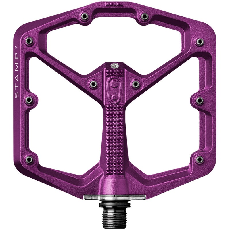 Crankbrothers Stamp 7 Pedals – Platform Aluminum 9/16″ Purple Large