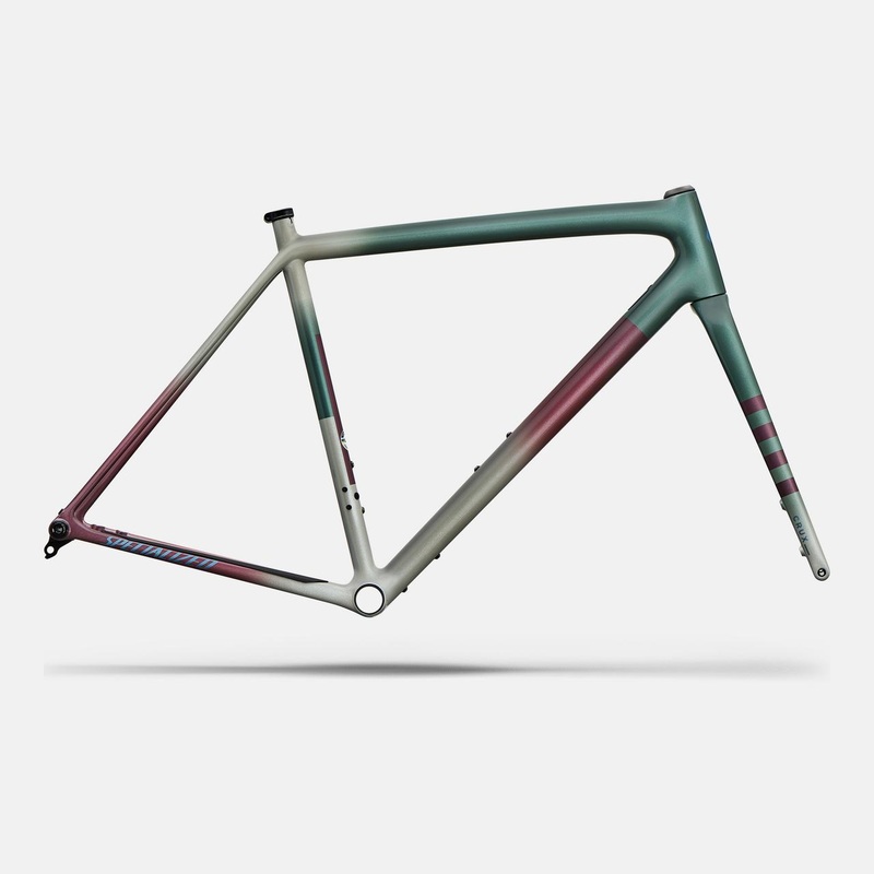 Crux Frameset – FACT 10r Carbon Dolomite/Fjord Metallic/Quartz Metallic/Glacial Metallic