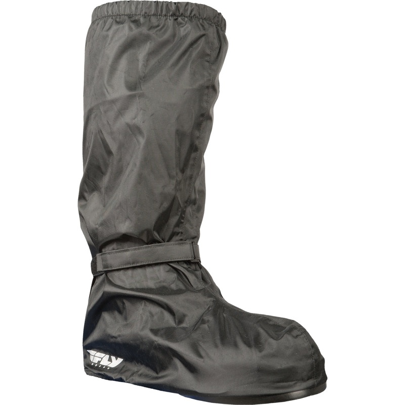 FLY RACING Rain Cover Boots – Black Large #5161 477-0021