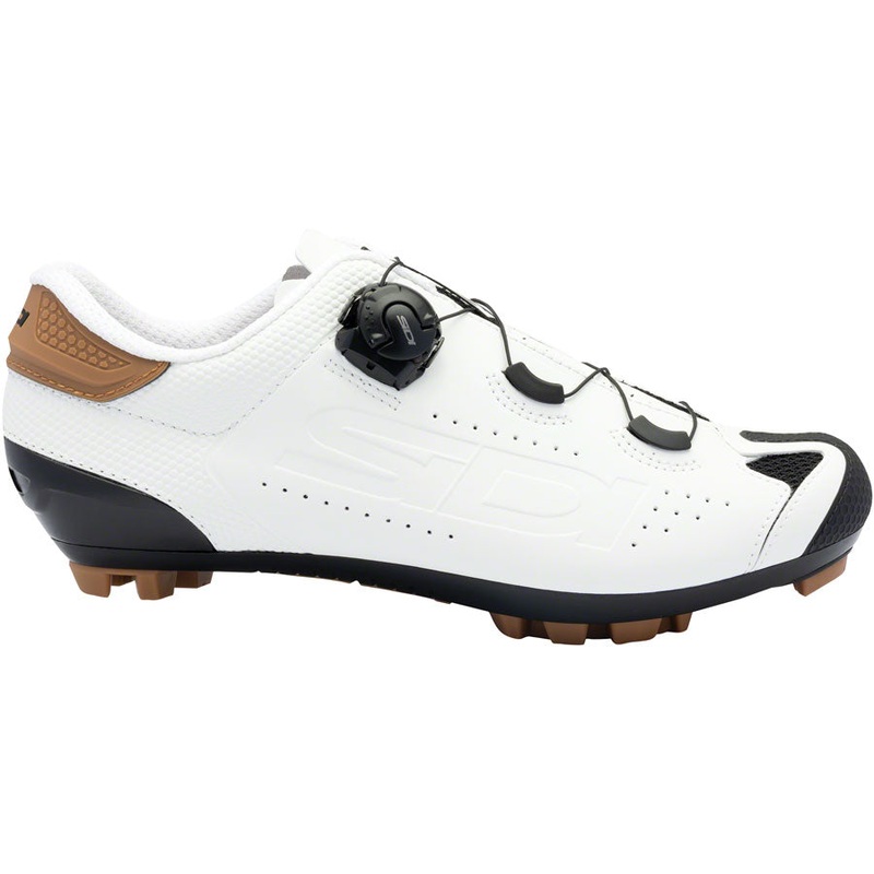 Sidi Dust Gravel Shoes – Mens White/Black 42.5