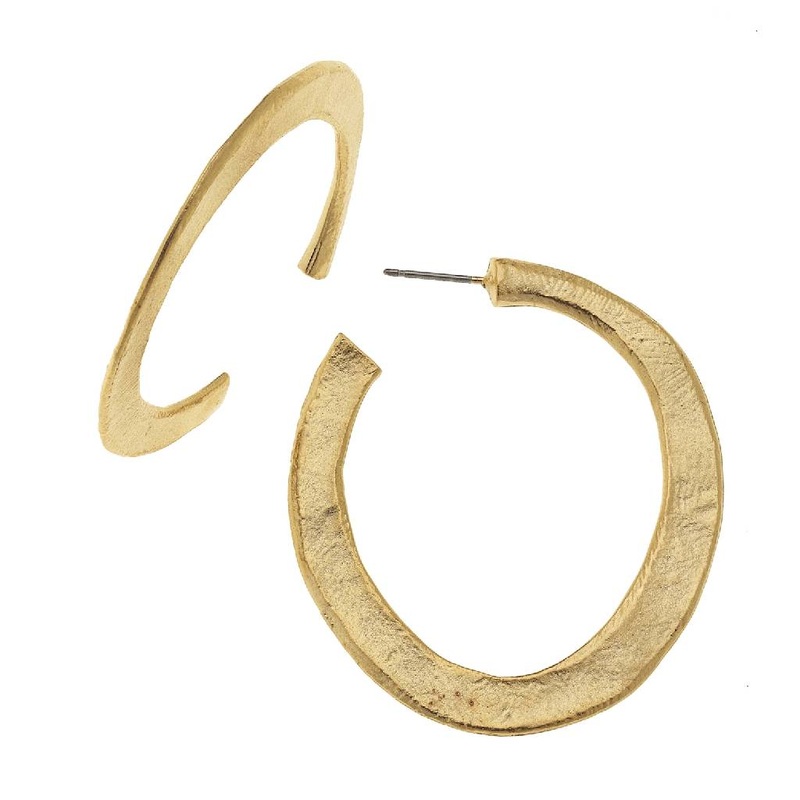 Gold Hoop Earrings