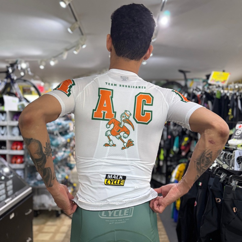 MACK X Hurricanes “SEXY SAGE” Short Sleeve Cycling Jersey