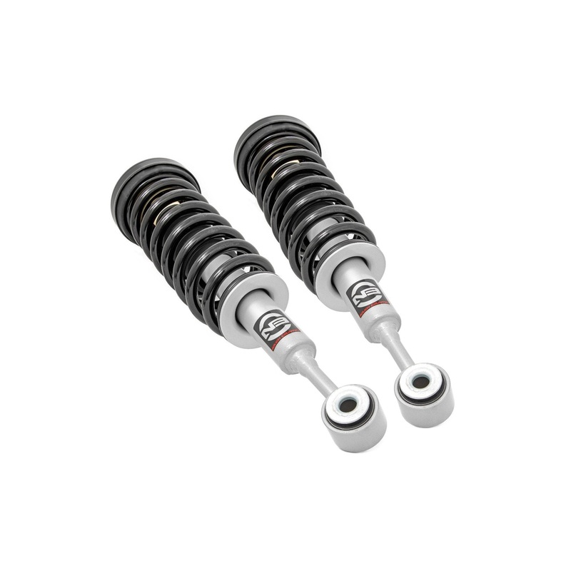 Rough Country | Loaded Strut Pair | Stock | Ford F-150 4WD (2004-2008) | 501083_A