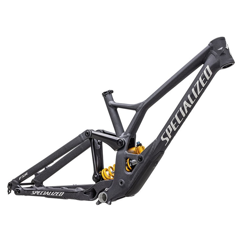 Specialized Demo Race Frameset Satin Smoke / Obsidian / Taupe Over Black / Dune White S3