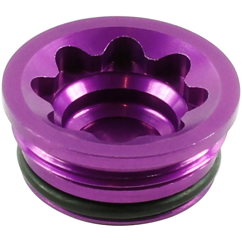 V4 Large Disc Brake Caliper Bore Cap – Purple