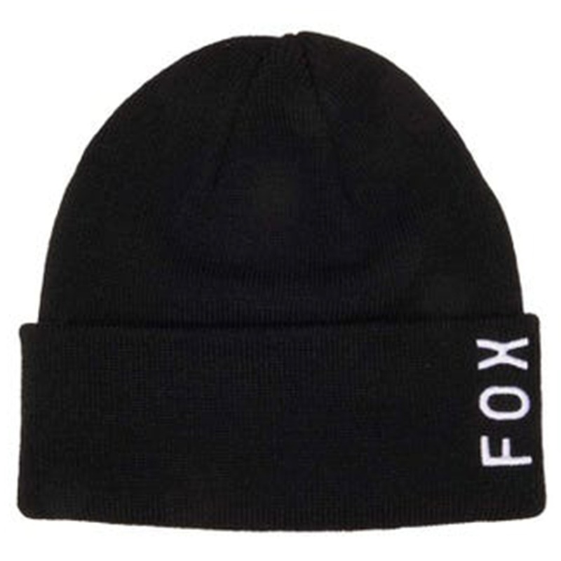 FOX Wordmark Beanie – One Size – Black