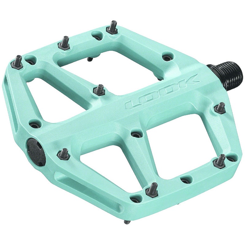 LOOK Trail Fusion Pedals – Platform, 9/16″, Blue