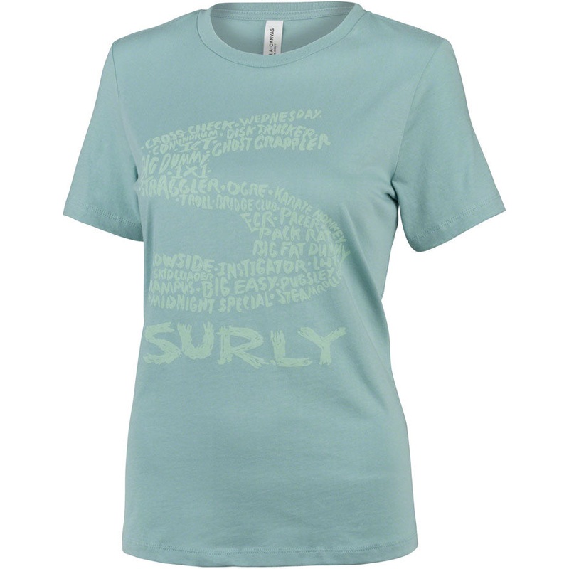 Steel Consortium Womens T-Shirt – Dusty Blue Large