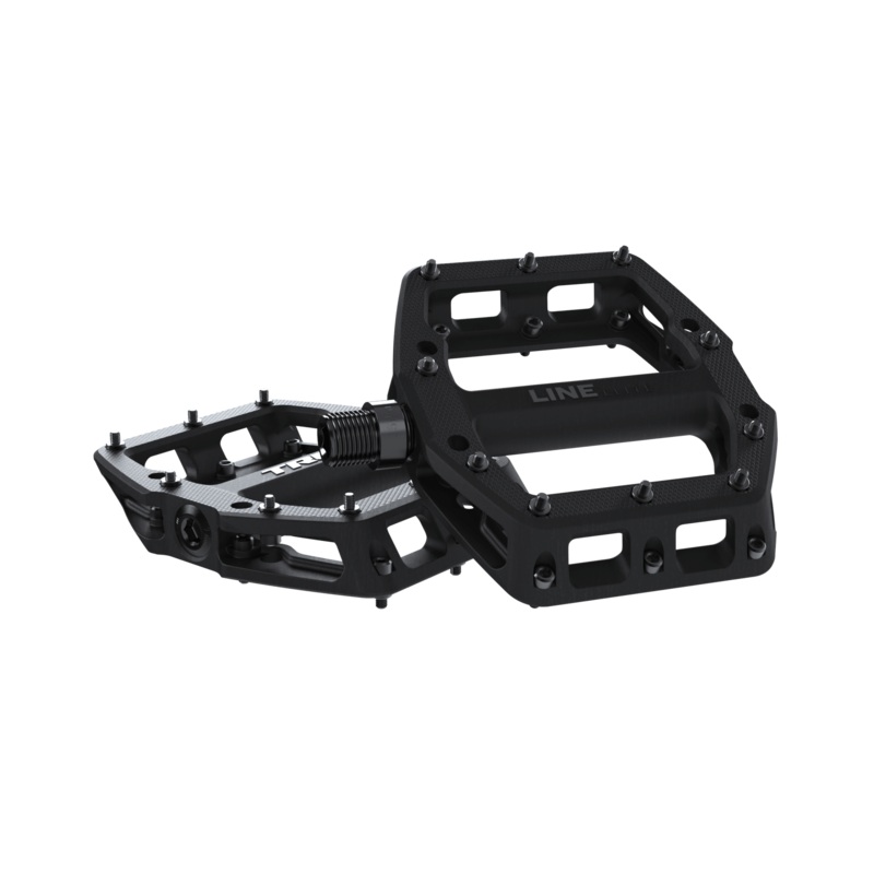 Trek Line Elite Flat Pedal Set Roarange