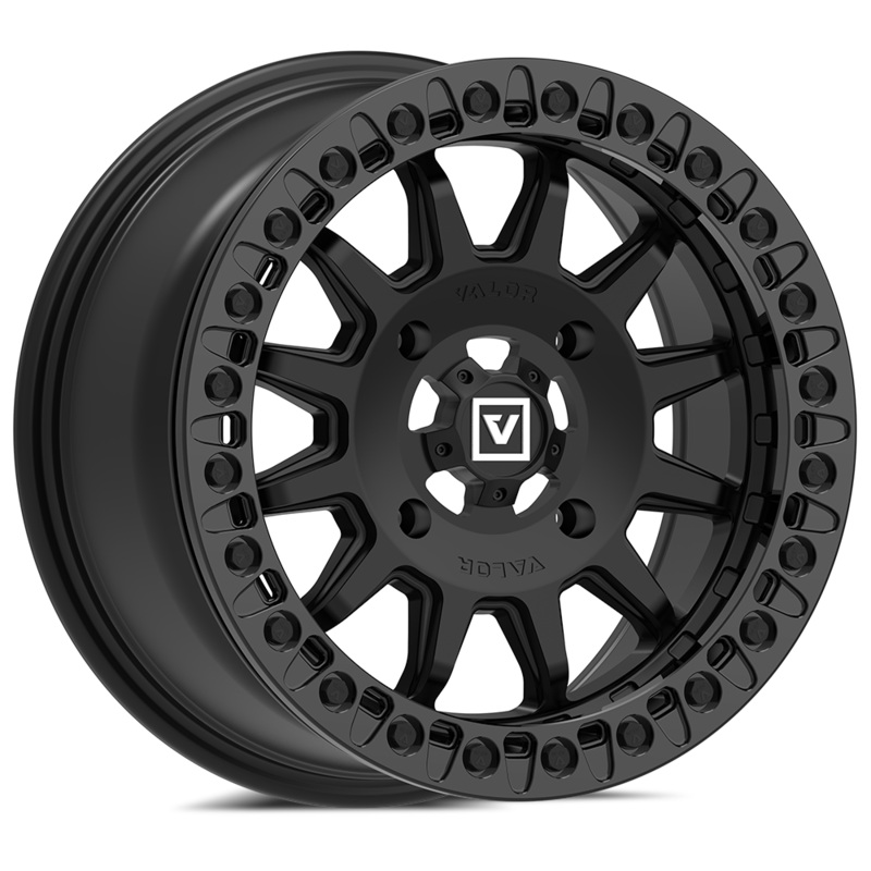 V09 BEADLOCK FLOW FORM 15X7 +40 4X156 SATIN BLACK