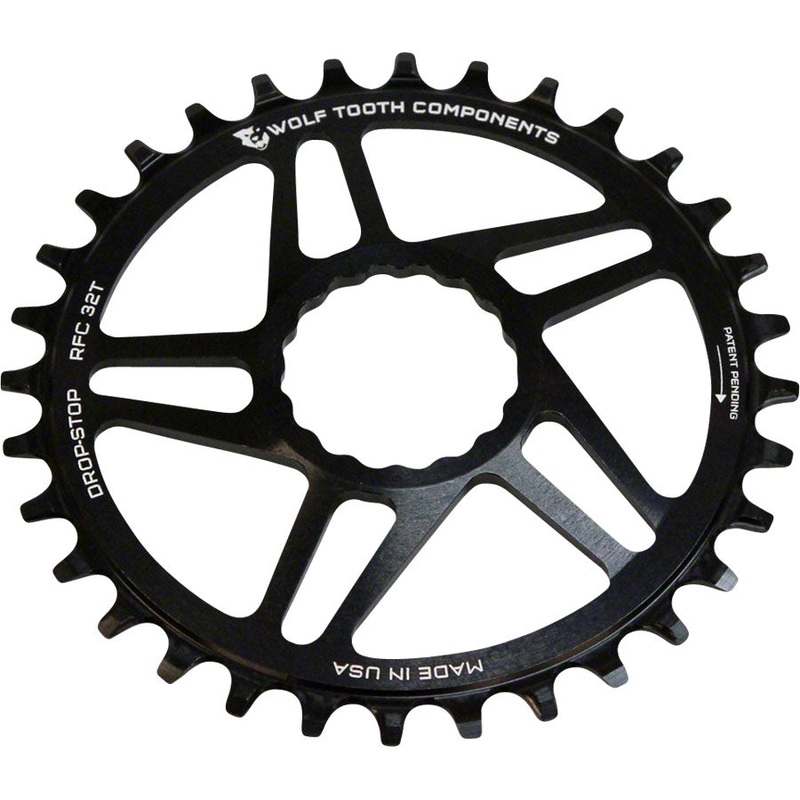 Wolf Tooth Direct Mount Chainring – 30t RaceFace/Easton CINCH Direct Mount Drop-Stop A 6mm Offset BLK