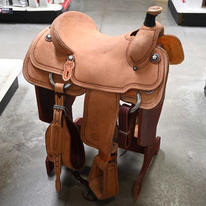 16″ PATRICK SMITH TEAM ROPING SADDLE