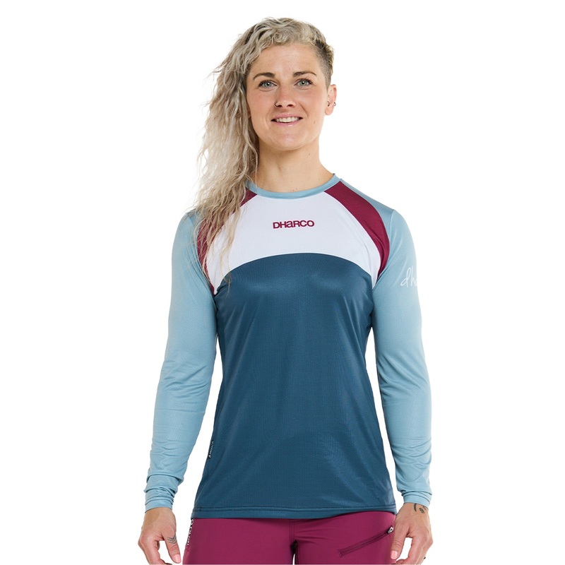 DHaRCO Women’s Long Sleeve Race Jersey – Women’s L – Farrah