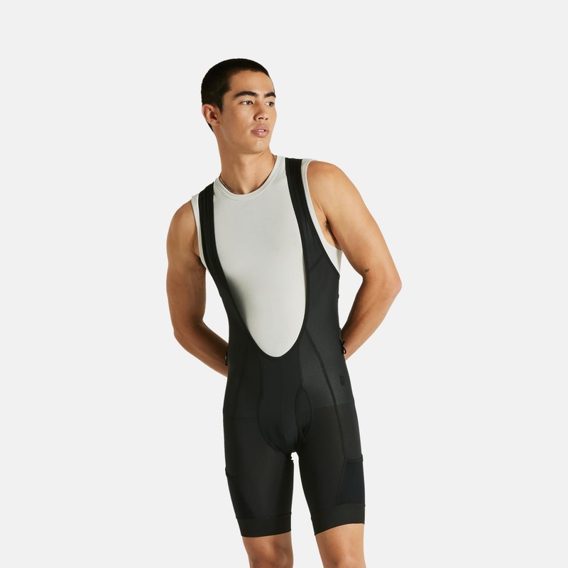Men’s Mountain Liner Bib Shorts with SWAT Black