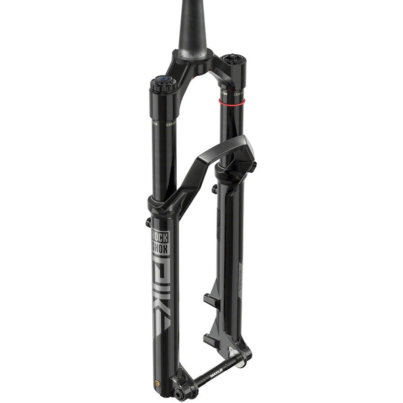 RockShox Pike Ultimate Charger 3.1 RC2 Suspension Fork – 29″, 130 mm, 15 x 110 mm, 44 mm Offset, Gloss Black, C2