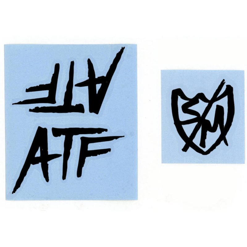 S&M ATF Frame Decal Sticker Set – Black
