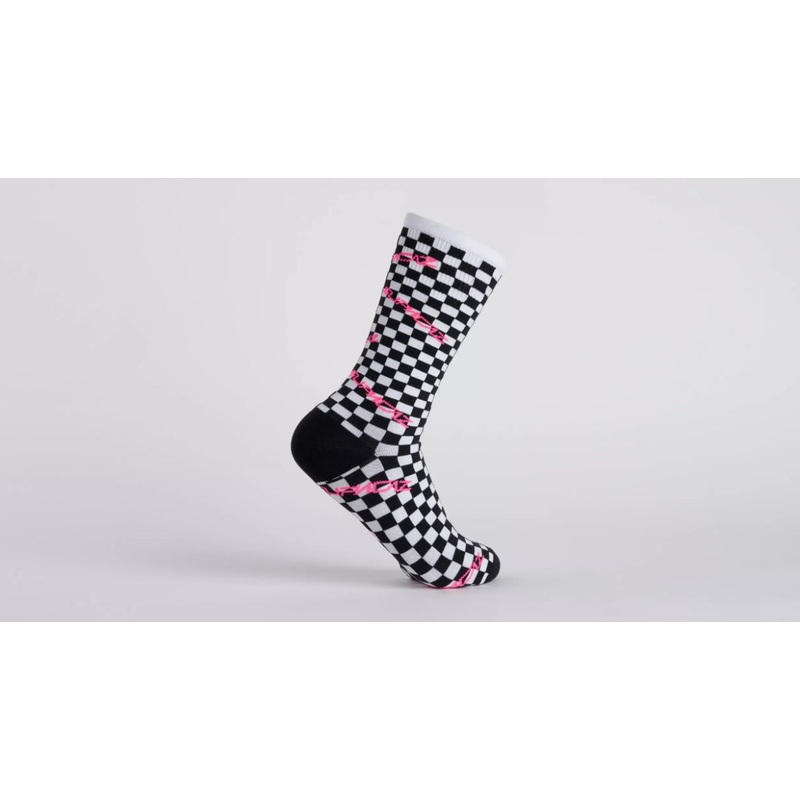 Supacaz SupaSox Rad Cycling Socks Checkerz