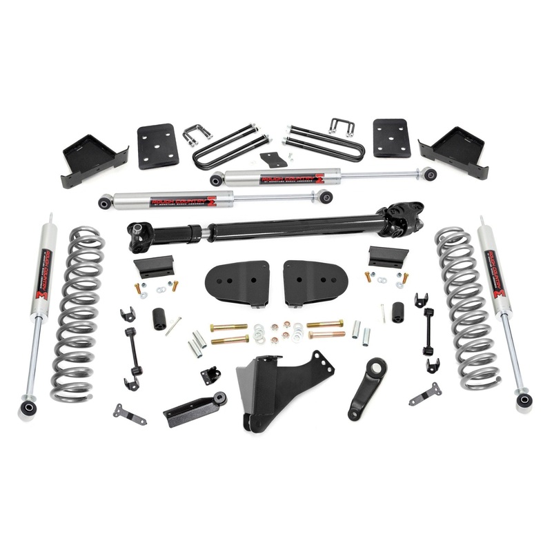 Rough Country | 6 Inch Lift Kit | Diesel | OVLD | D/S | M1 | Ford F-250/F-350 Super Duty (23-25) | 43841