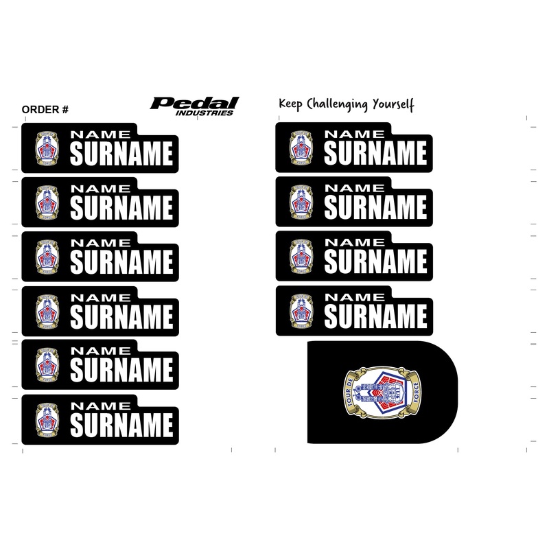 Tour De Force 2024 ID Sticker Bikes & Gear