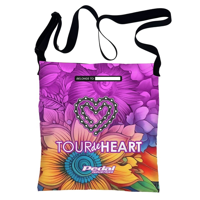 Tour De Heart 2025 Musette Bag PURPLE BLOSSOM