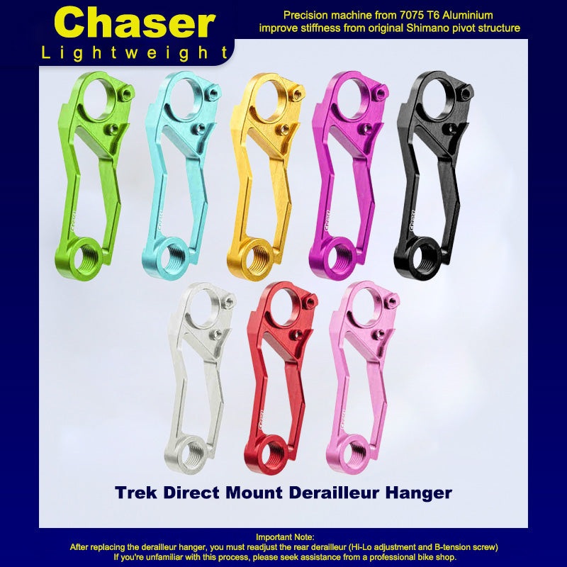 Trek Direct Mount Derailleur Hanger for Shimano R series | RD lightweight Madone Emonda Domane Checkpoint Speed Concept 1pcs Cyan