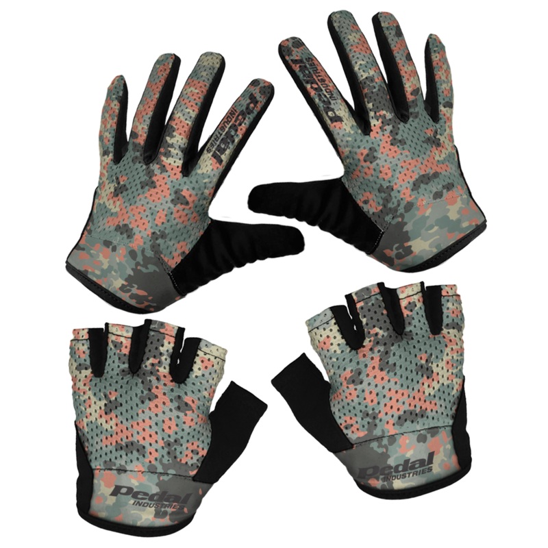 All CAMO SUPERLIGHT RaceDay Gloves ISD MILITARY