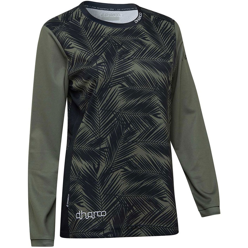 DHaRCO Women’s Long Sleeve Gravity Jersey – M – Camo Blades