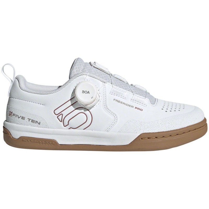 Five Ten Freerider Pro BOA Flat Shoes – Women’s  FTWR White/Warm Clay/Gray Three 7