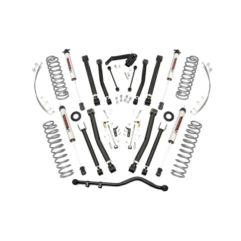 Rough Country | 4 Inch Lift Kit | X-Series | V2 | Jeep Wrangler JK 4WD (2007-2018) | 67370