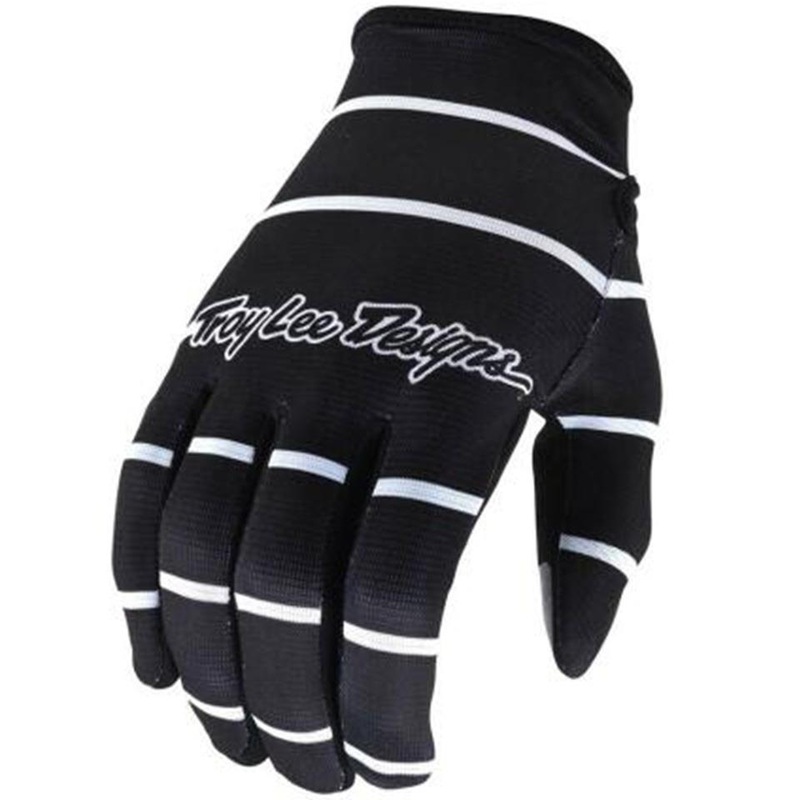 Troy Lee Flowline Race Glove – Stripe Black