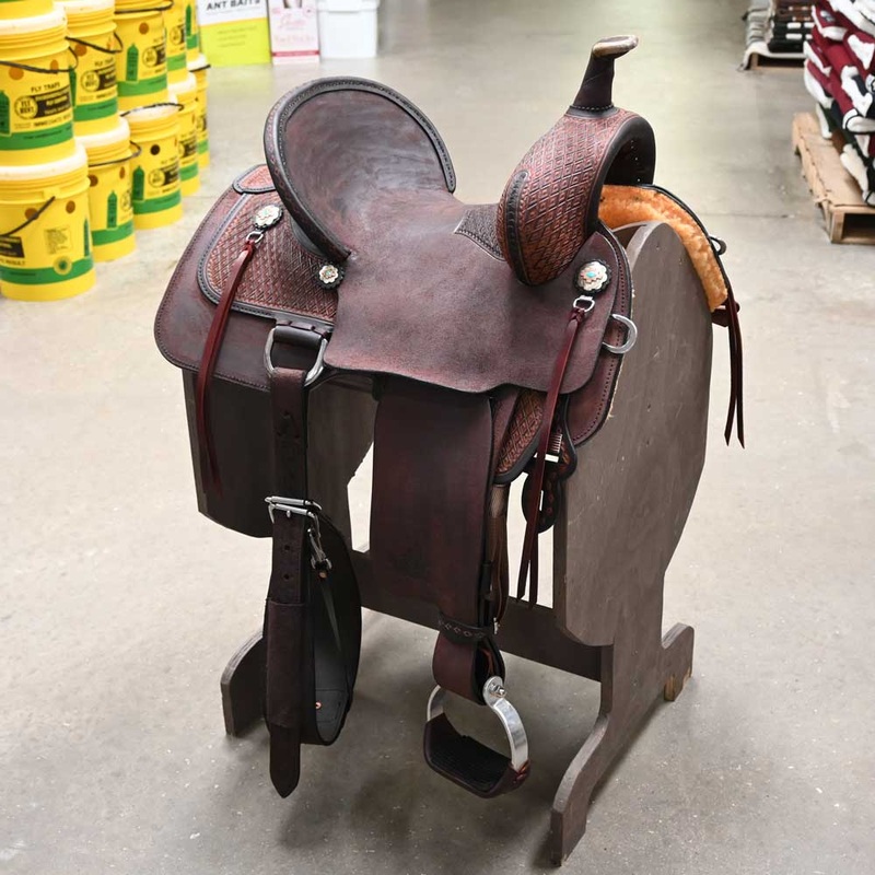 14.5″ CIRCLE Y JOSEY CASH MONEY BARREL SADDLE
