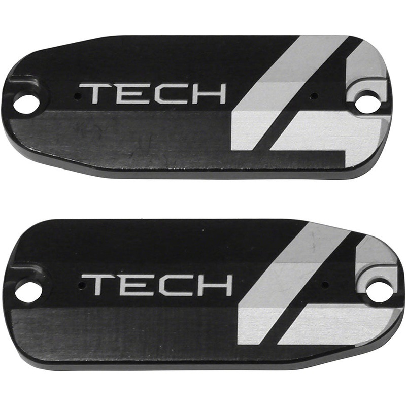Hope Tech 4 Brake Lever Reservoir Lid – Black, Pair