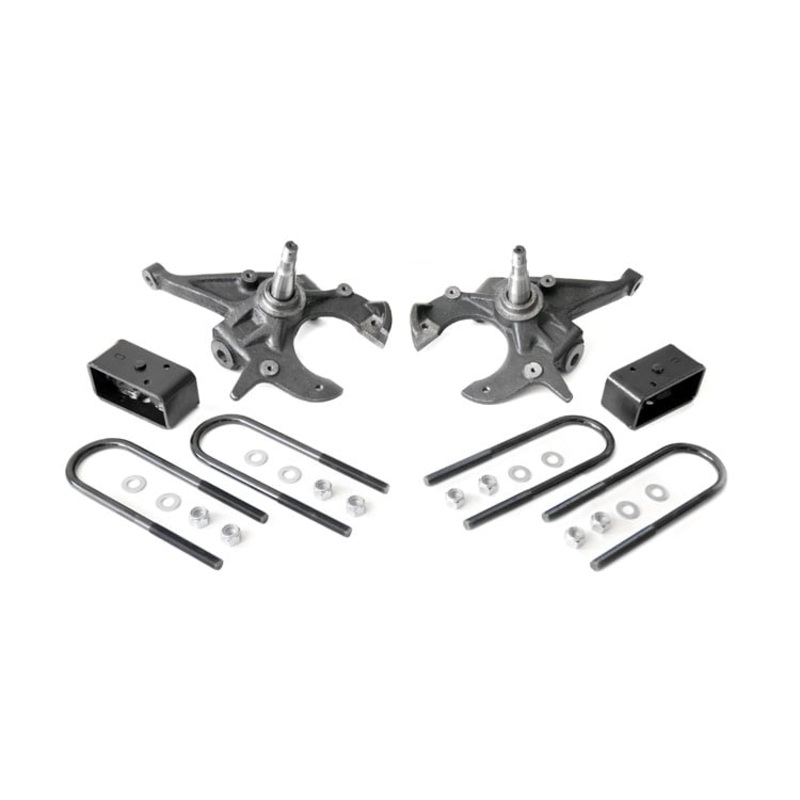 Rough Country | Lowering Kit | 2 Inch FR | 3 Inch RR | Chevy/GMC Blazer/S15 Jimmy/Sonoma 2WD | 727