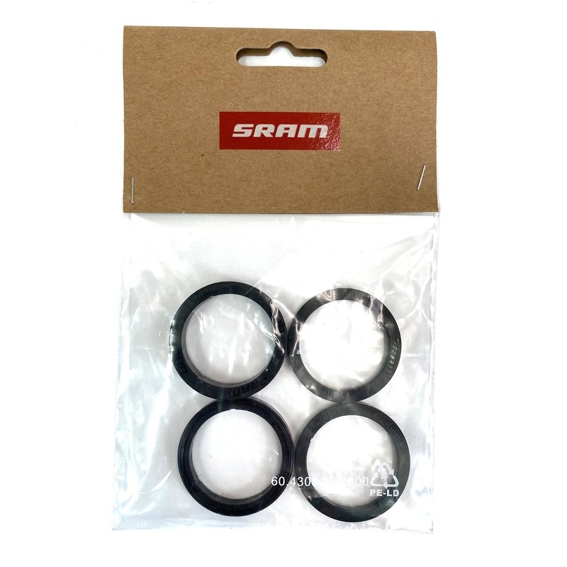 SRAM DUB MTB Wide Bottom Bracket Spacer Kit – 1×5.0mm 1×7.5mm 2×3.0mm