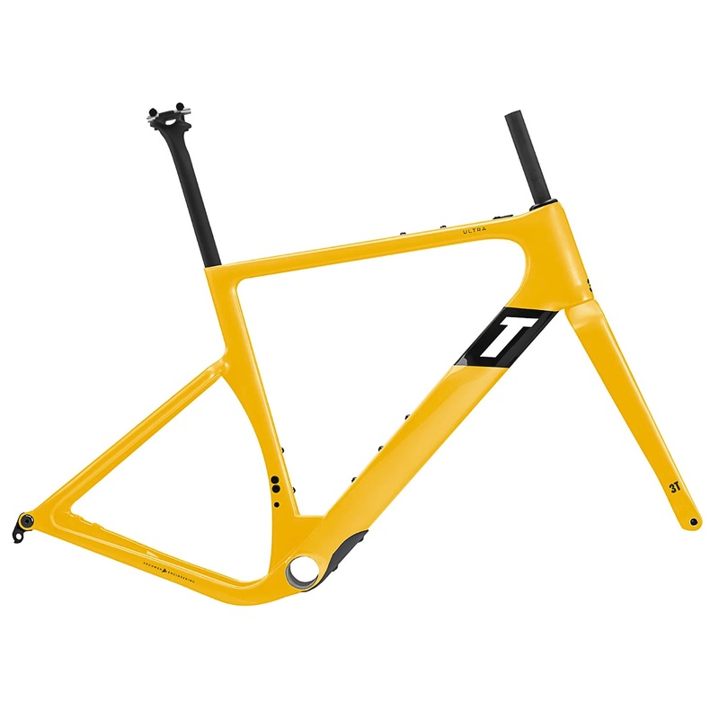 3T Ultra Gravel Bike Frameset – 2025, Mustard