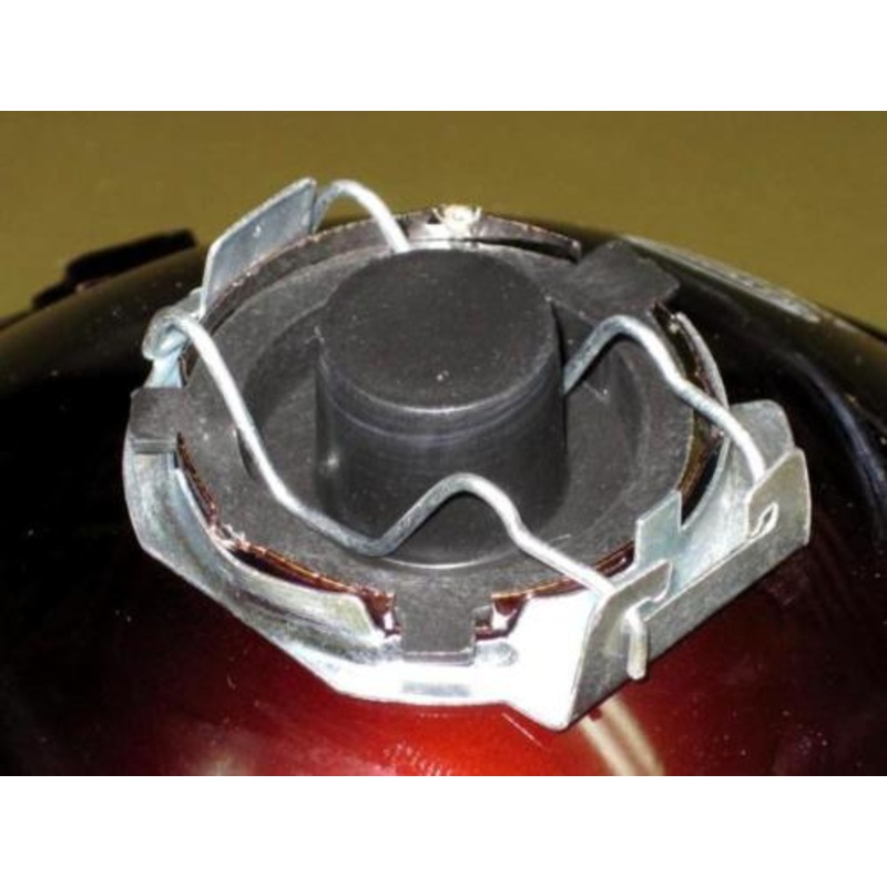 7″ 178mm round headlight glass lens light Harley Triumph Norton BSA head lamp