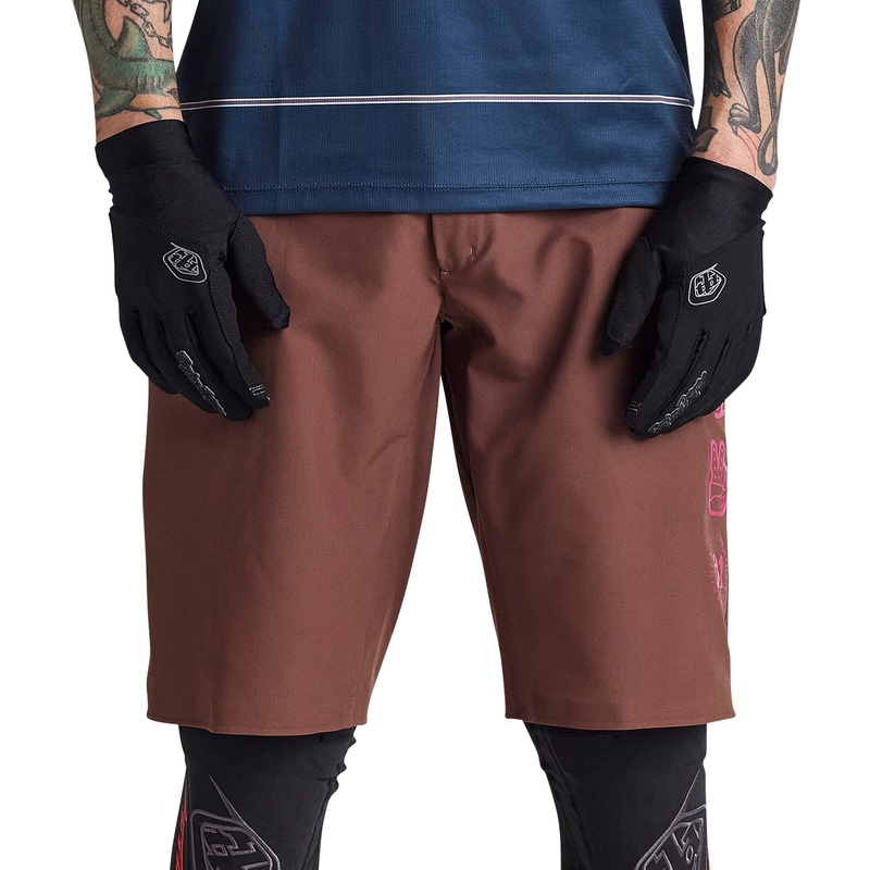 TLD Flowline Superlyte Shorts – M-32 – Mono Chocolate