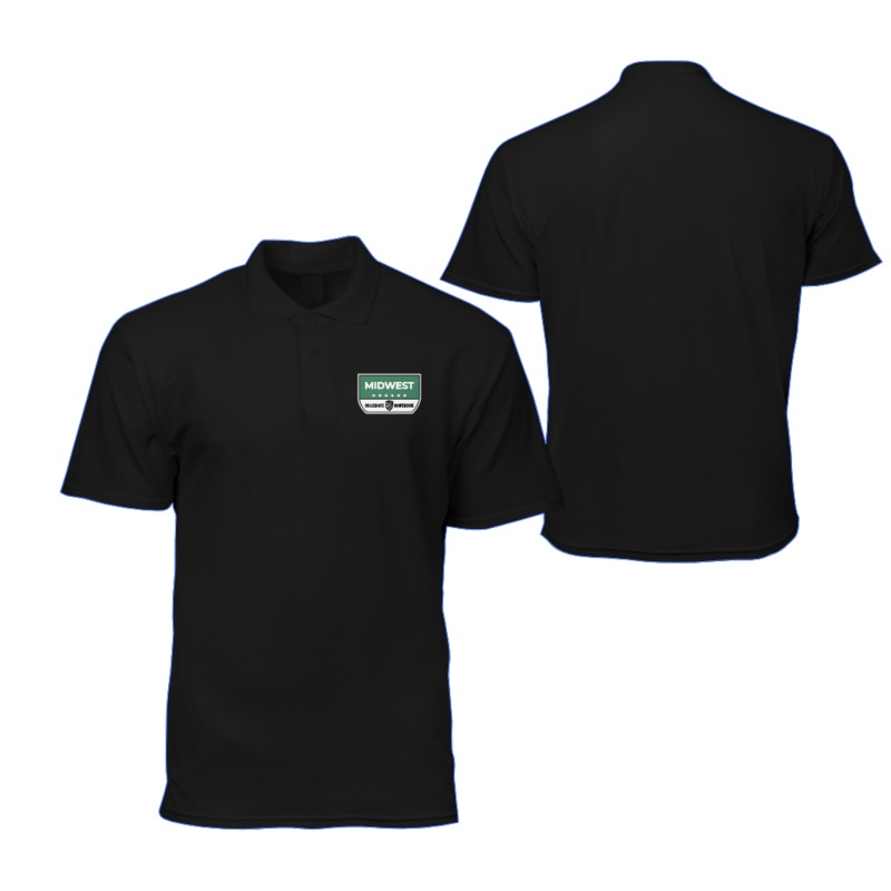 USA Cycling 2024 POLO – MIDWEST BLACK