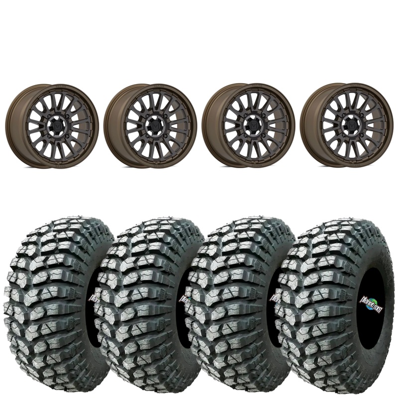 Valor Offroad V14 root beer wheel on MRT Rocky RX | 4/137