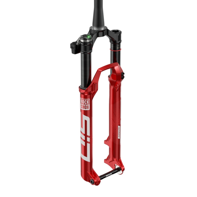 RockShox SID Ultimate Flight Attendant Race Day Suspension Fork – 29″, 120 mm, 15 x 110 mm, 44 mm Offset, Electric Red, D1