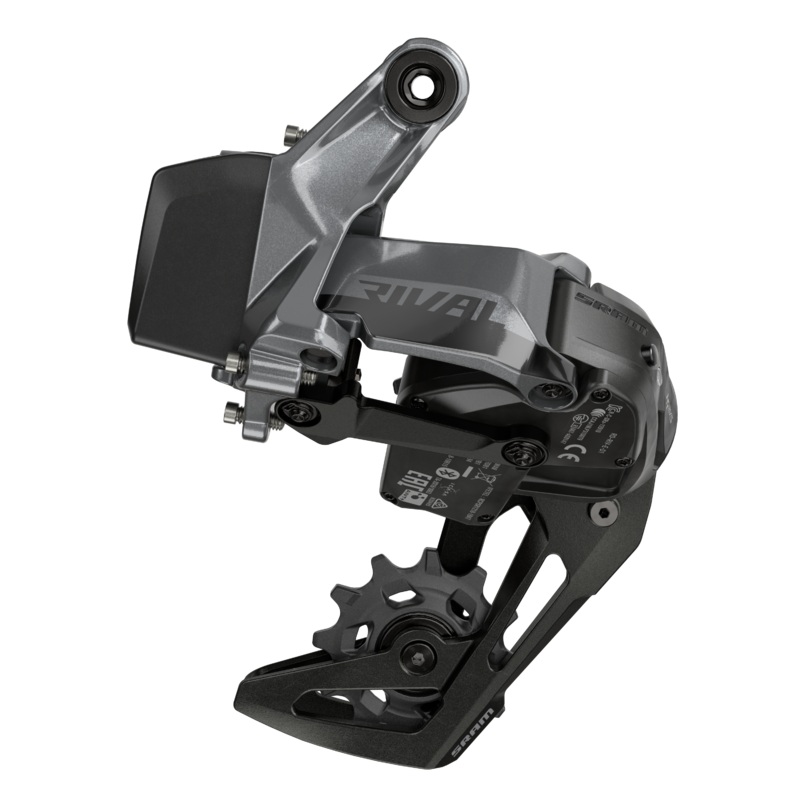 SRAM Rival XPLR eTap AXS D1 12 Speed Rear Derailleur – Rear Derailleurs – 12 Speed – Black