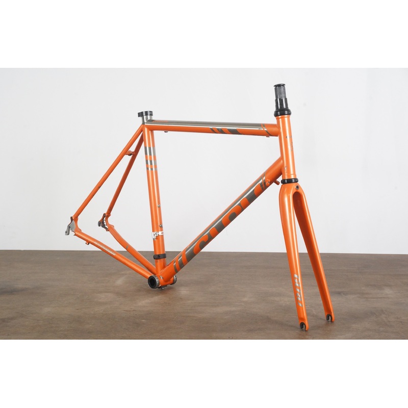 56cm Guru Praemio Titanium Rim Brake Road Frameset