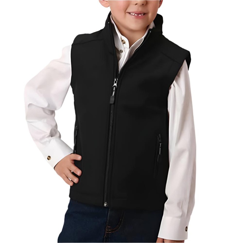 Roper Boy’s Soft Shell Fleece Vest – FINAL SALE*