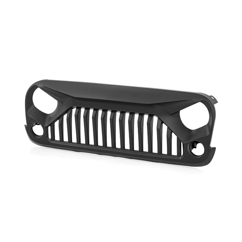 Rough Country | Replacement Grille | Angry Eyes | Jeep Wrangler JK/Wrangler Unlimited  (07-18) | 10524