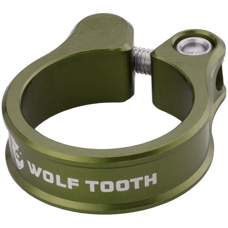 Wolf Tooth Seatpost Clamp – 29.8mm, Bolt-On, Olive