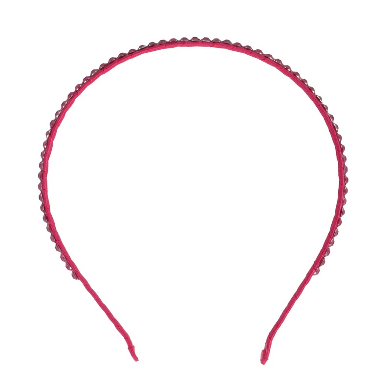 Pink Rhinestone Headband